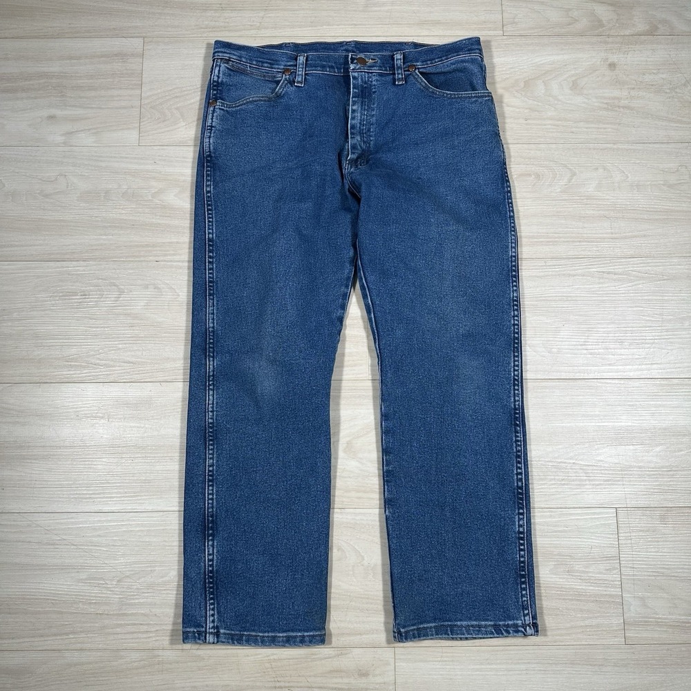 Vintage Wrangler Cowboy Cut 13MWZ Jeans Men 34x30 (34x28) Straight USA Retro